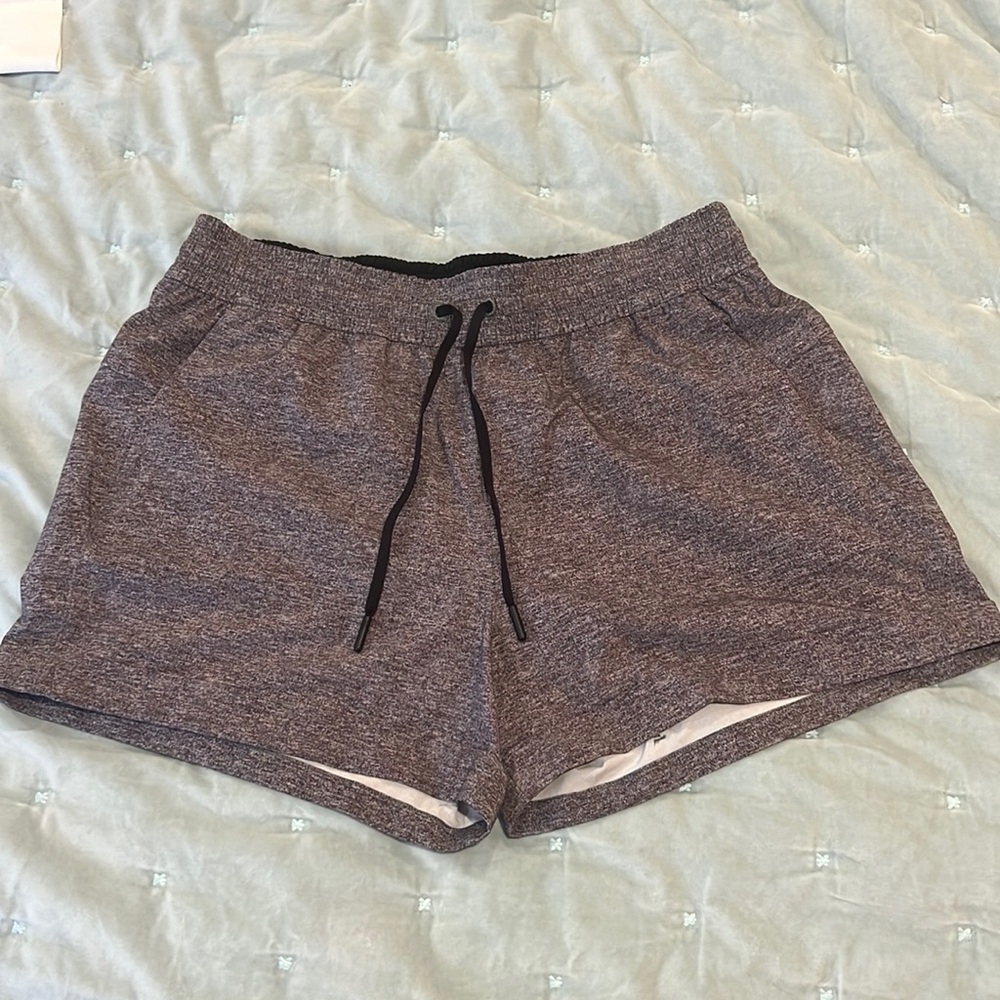 Lululemon Dark Heathered Gray Shorts